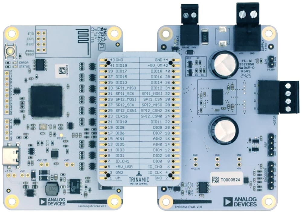 Technische Zeichnung - Analog Devices / Maxim Integrated TMC5241-EVKIT Regler/Treiber- IC -Evaluierungskit