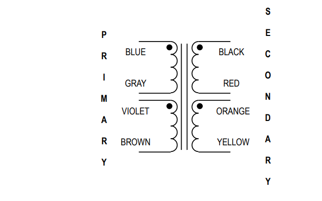 Schematic - Triad Magnetics VPT Toroidal Power Transformers