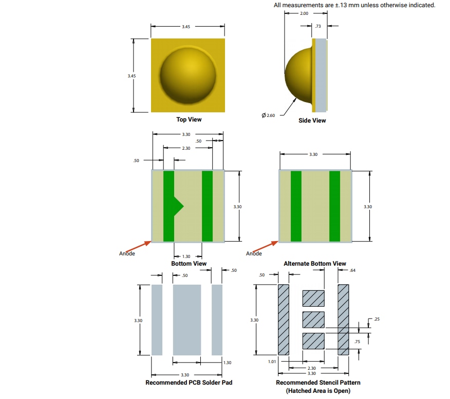 Cree LED XLamp® XP-G LEDs