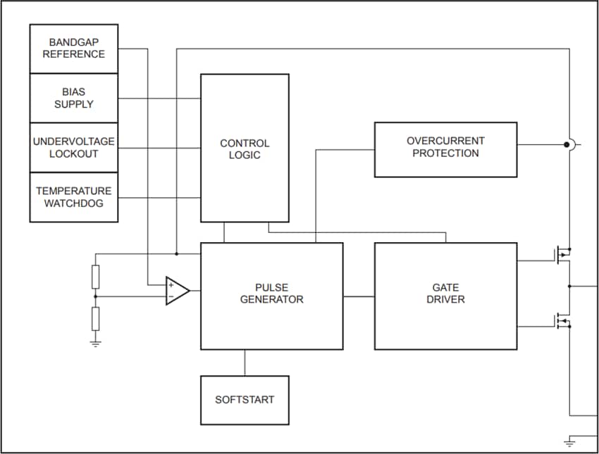 Blockdiagramm - NXP Semiconductors PCA9410/9410A DC-DC-Aufwärtswandler