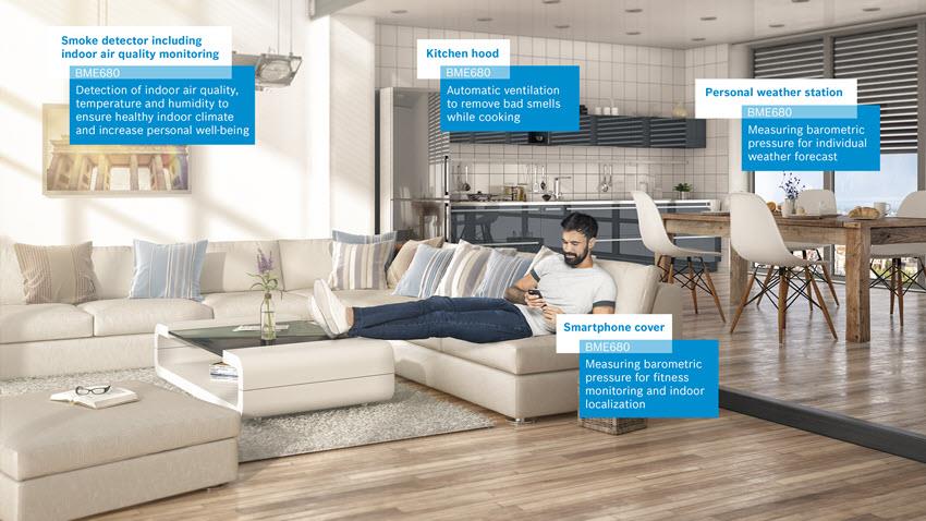 Bosch BME680 Umgebungssensor