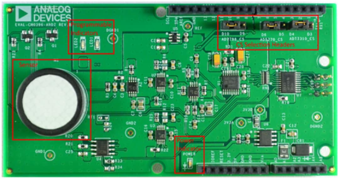 Analog Devices Inc. EVAL-CN0396-ARDZ Evaluierungsboard