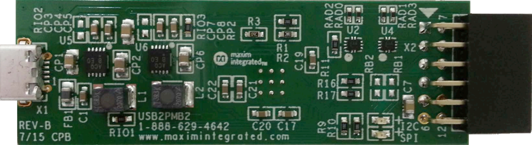 Analog Devices / Maxim Integrated MAX11259SYS1 ADC-Testmodulsystem