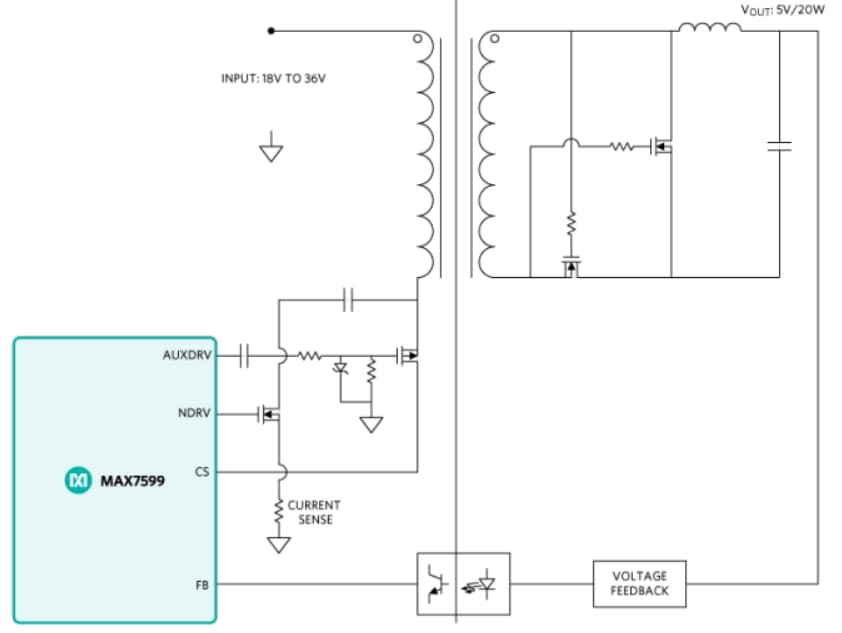 Analog Devices / Maxim Integrated MAXREFDES115 Stromversorgungs-Referenzdesigns
