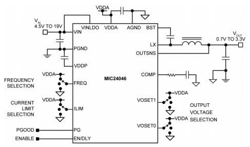 Microchip Technology MIC24046 Abwärtswandler