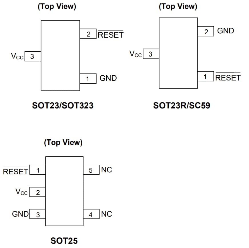 Diodes Incorporated APX803L Mikropower-Spannungsprüfer