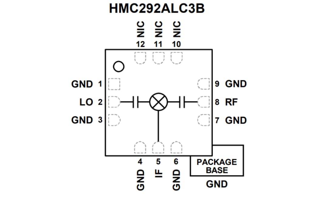 Analog Devices Inc. HMC292A Doppelt balancierte GaAs-MMIC-Mischer