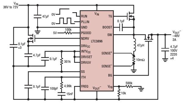 Analog Devices Inc. LTC389x Synchrone DC/DC-Controller