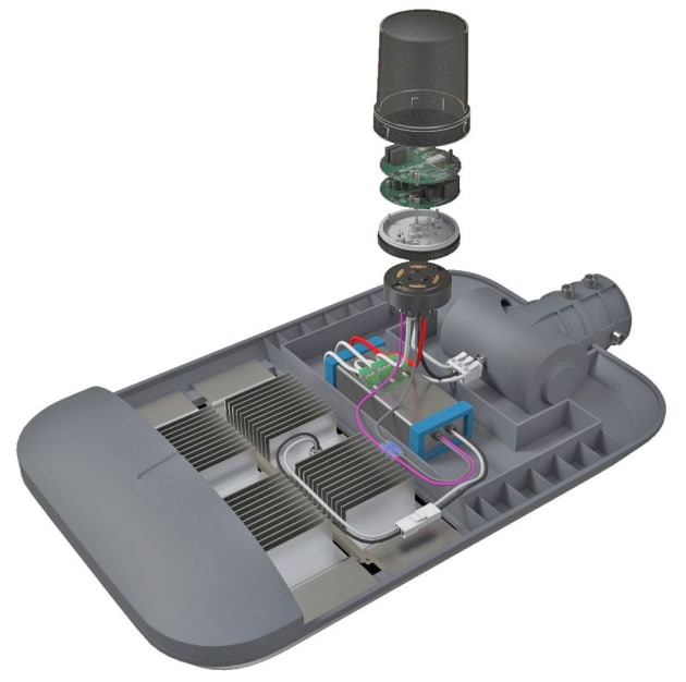 TE Connectivity / AMP Connectors LUMAWISE Fotosteuerungssockel, Hülsen und Abdeckungen