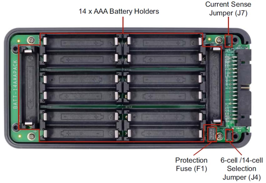 NXP Semiconductors BATT-14AAAPACK Konfigurierbares Batteriepack