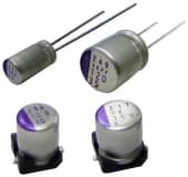 Technische Zeichnung - Panasonic Electronic Components Polymerkondensatoren