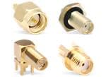 TE Connectivity / Linx Technologies Gold-Plated SMA RF Connectors & Adapters