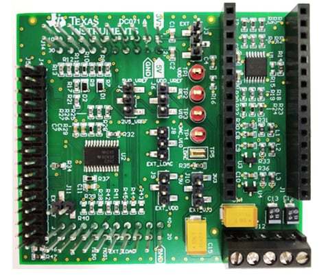 Schaltungsanordnung - Texas Instruments BOOSTXL-DAC-PORT BoosterPack™-Plug-in-Modul