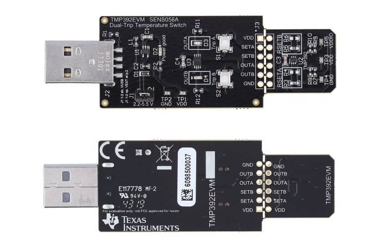 Texas Instruments TMP392EVM Evaluierungsmodul