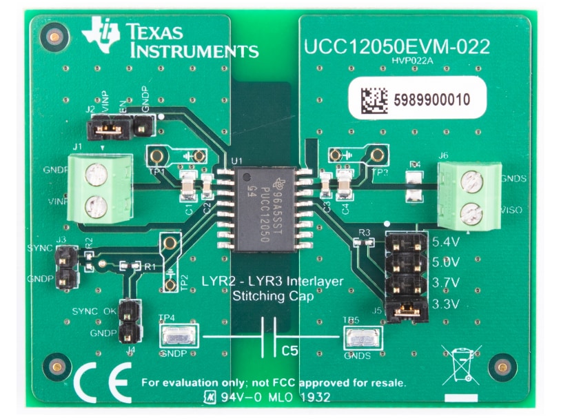 Schaltungsanordnung - Texas Instruments UCC12050EVM-022 Evaluierungsmodul