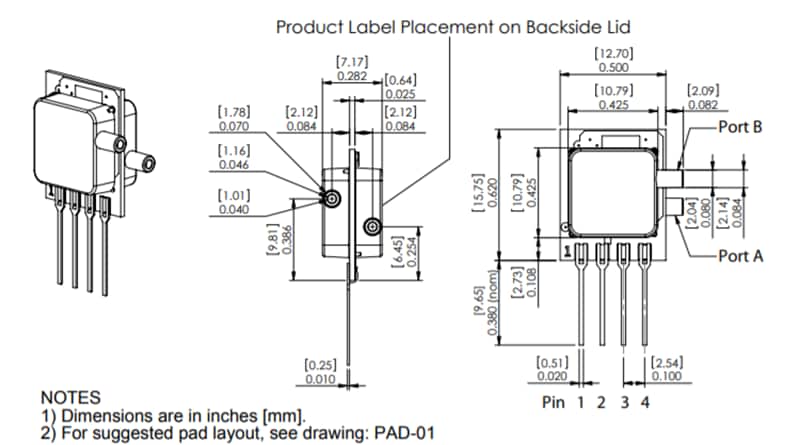 Amphenol All Sensors MAMP-Drucksensoren