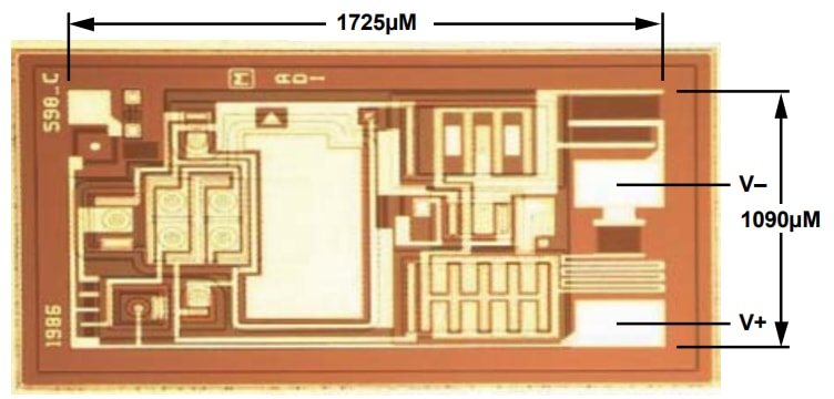 Blockdiagramm - Analog Devices Inc. AD590 IC-Temperatur-Transducer mit zwei Ausgängen