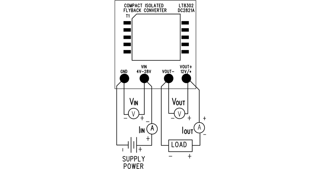 Analog Devices Inc. DC2014A, DC2821A und DC2906A Demonstrationsschaltungen für LT8302