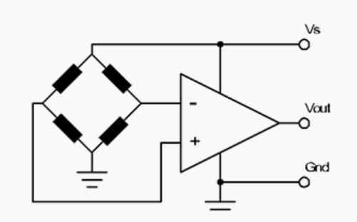 Applikations-Schaltungsdiagramm - Amphenol All Sensors AXCA Verstärkte Mitteldrucksensoren