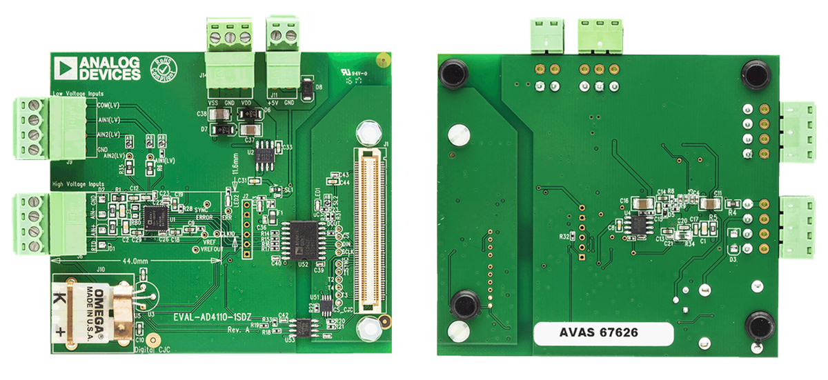 Schaltungsanordnung - Analog Devices Inc. EVAL-AD4110-1SDZ Evaluierungsboard