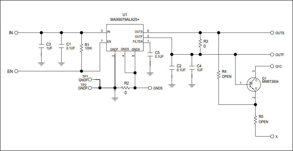 Analog Devices / Maxim Integrated MAX6079 Evaluierungskit