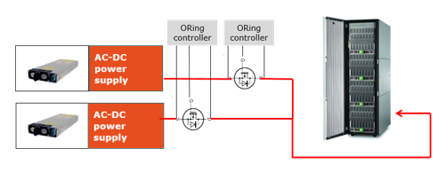 Applikations-Schaltungsdiagramm - Nexperia PSMN 30-V-n-Kanal-MOSFETs