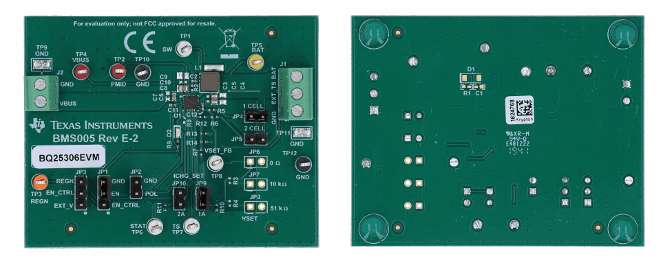 Texas Instruments bq25306EVM Evaluierungsmodul