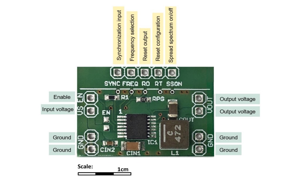 Schaltungsanordnung - Infineon Technologies TLS412033VCOREBOARDTOBO1 3,3-V-Core-Board