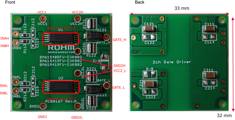 ROHM Semiconductor BM61M41RFV-EVK002 Evaluierungsboard