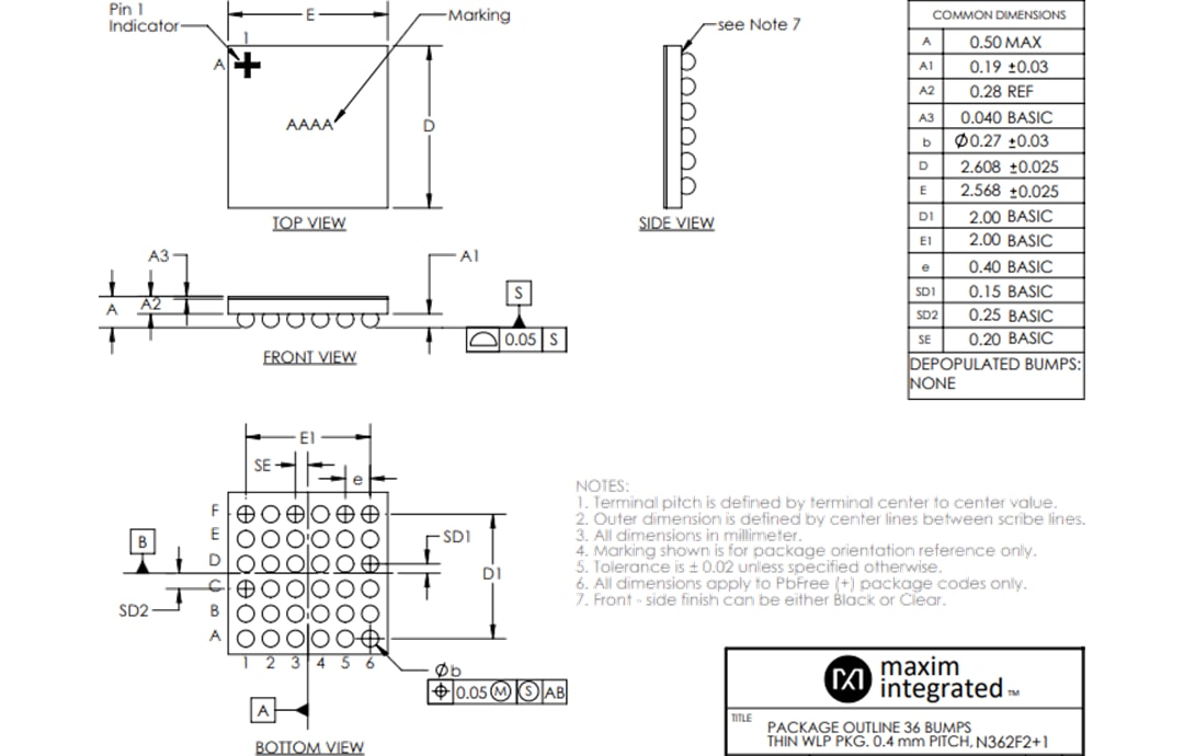 Schaltungsanordnung - Analog Devices Inc. MAX98050 Audio-CODEC