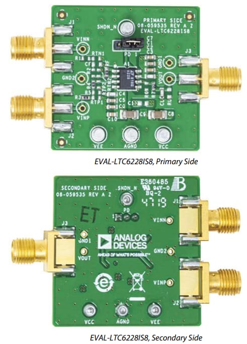 Analog Devices Inc. EVAL-LTC6228IS8 Evaluierungsboard