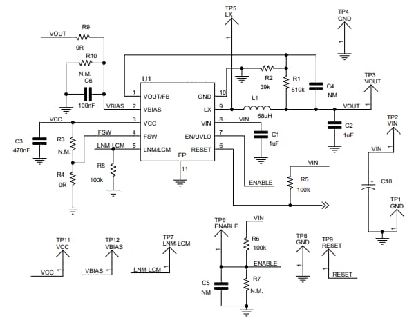 Schaltplan - STMicroelectronics STEVAL-L7983ADJ Evaluierungsboards