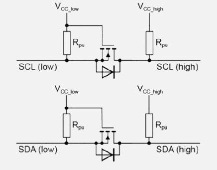Applikations-Schaltungsdiagramm - Nexperia DFN0606 Trench-MOSFETs