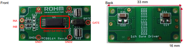 Infografik - ROHM Semiconductor BM61S41RFV-EVK001 Evaluierungsboard