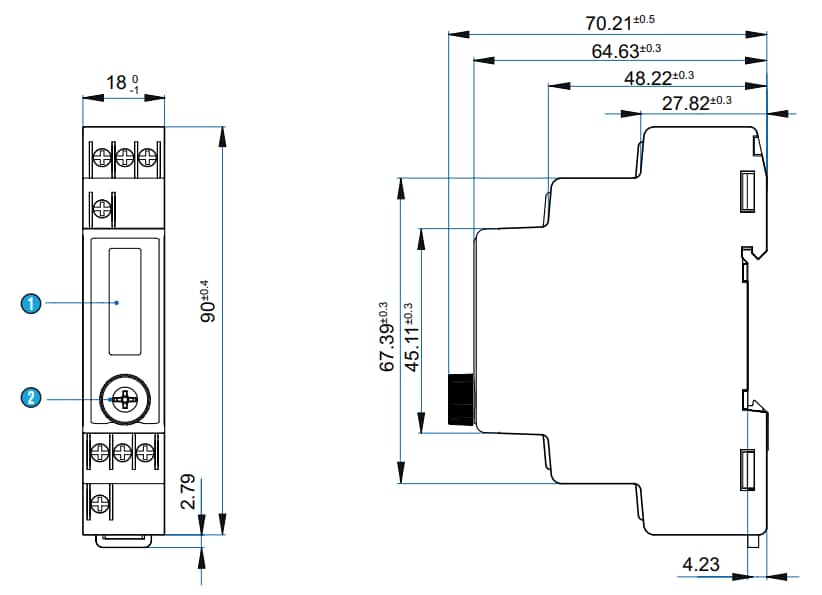 Crouzet Syr-Line Universal-Digital-Timer