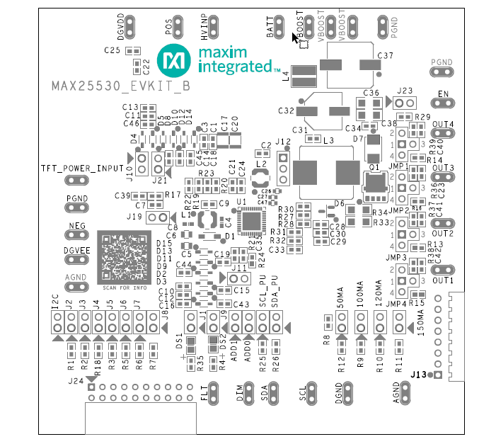Analog Devices / Maxim Integrated MAX25530 Evaluierungskit