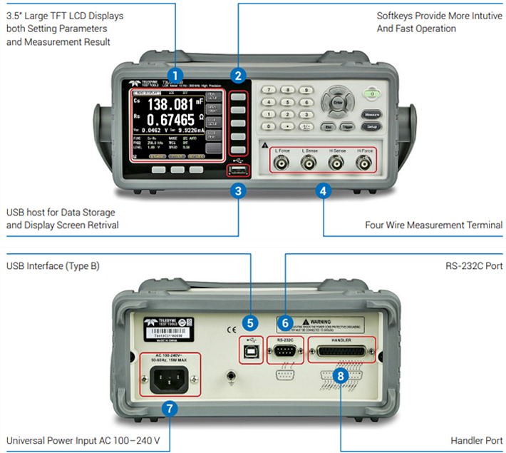 Teledyne LeCroy T3LCR Präzisions-LCR-Messgeräte