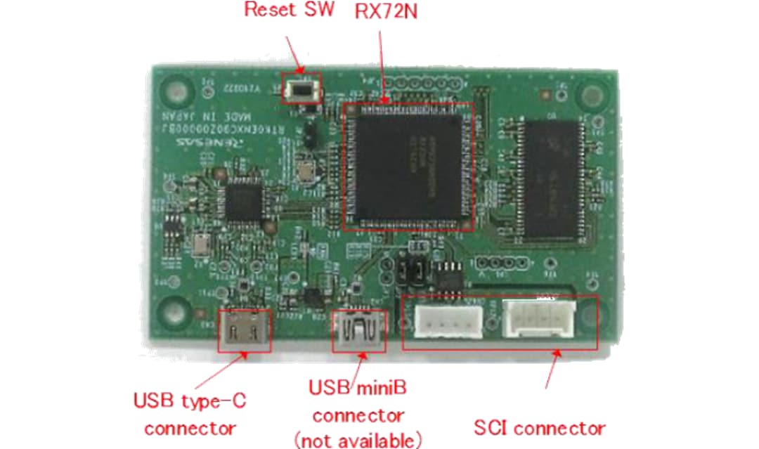 Renesas Electronics RA6T2 Motorsteuerungskit