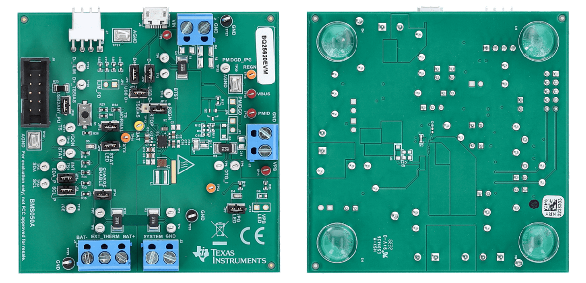 Texas Instruments bq25620EVM/bq25622EVM Evaluierungsmodule