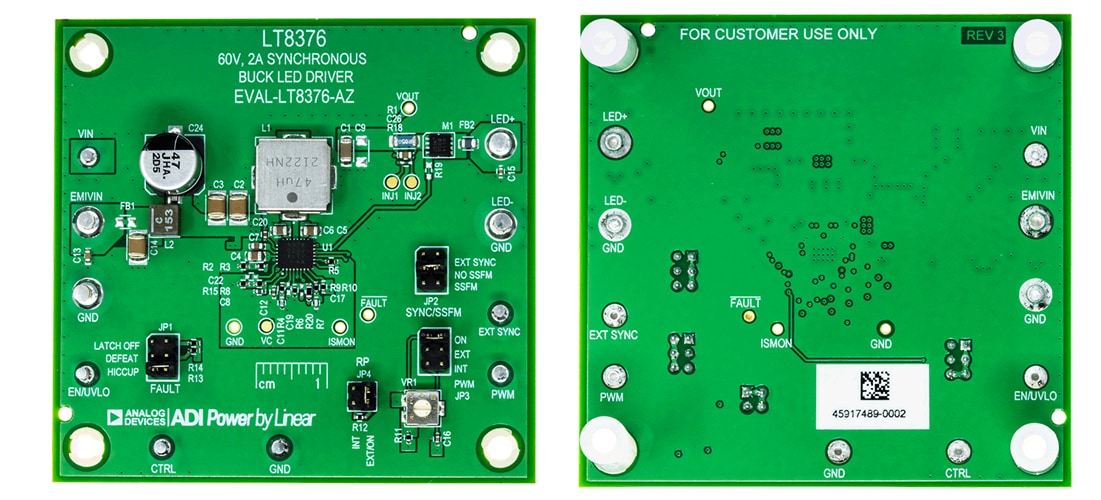 Analog Devices Inc. EVAL-LT8376-AZ Evaluierungsboard