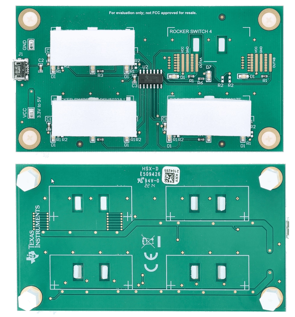 Texas Instruments HALL-HMI-ROCKER-EVM Evaluierungsmodul