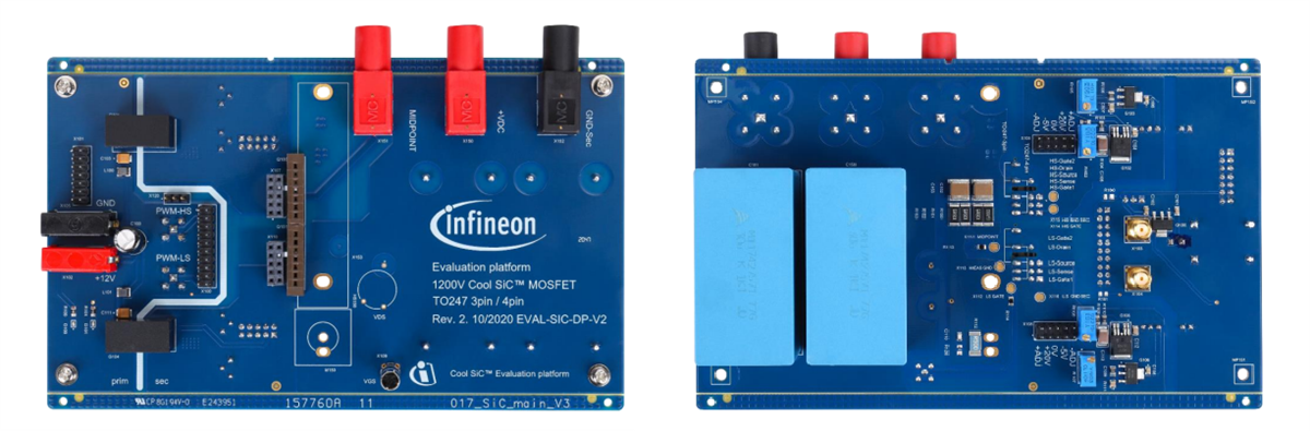 Infineon Technologies REF-1EDC60H12AHDPV2 Funktionsboard für bipolare Versorgung