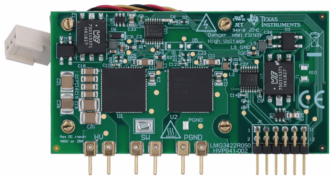 Texas Instruments LMG3422EVM-041 Halbbrücken-Tochterkarte