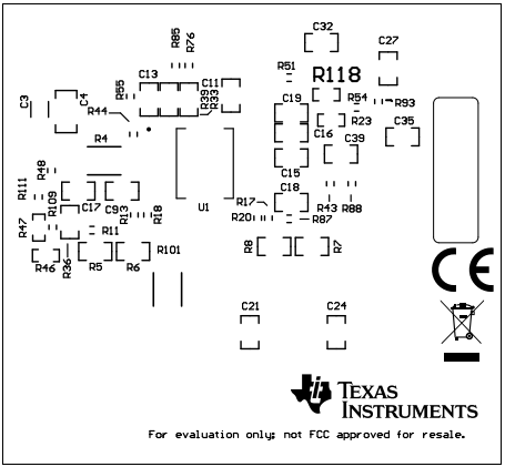 Schaltungsanordnung - Texas Instruments TPS7H500xEVM Evaluierungsmodule