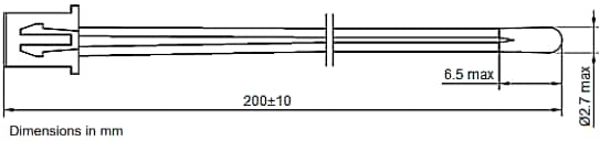 EPCOS / TDK B57861 NTC-Thermistoren für die Temperaturmessung