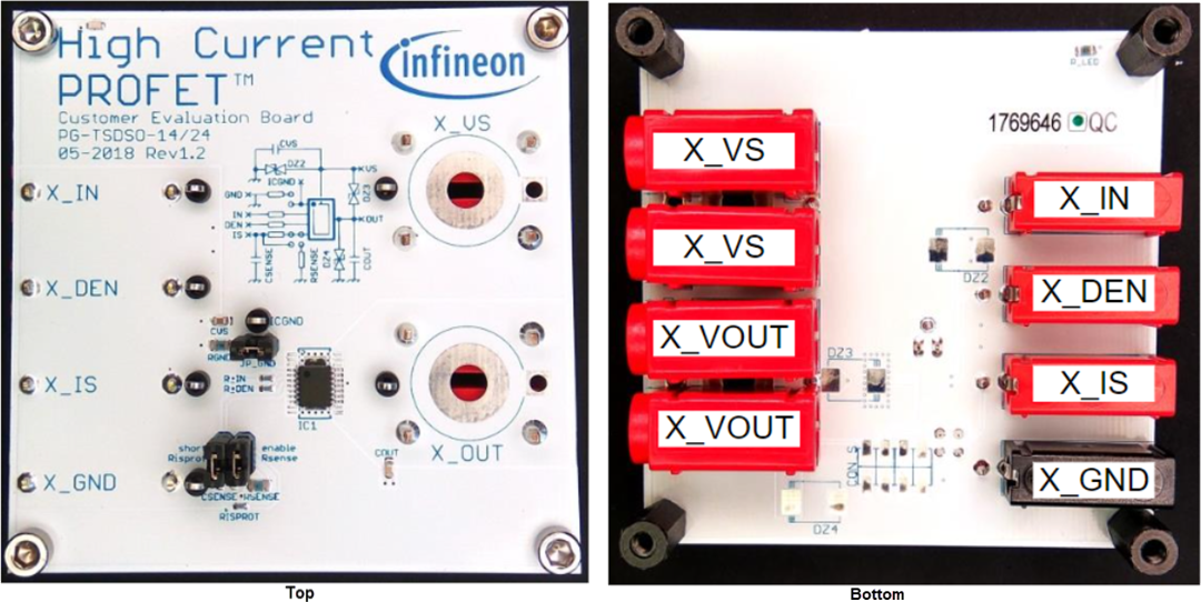 Infineon Technologies BTS700201-1ESPEVBD PROFET+2 Evaluierungsboard