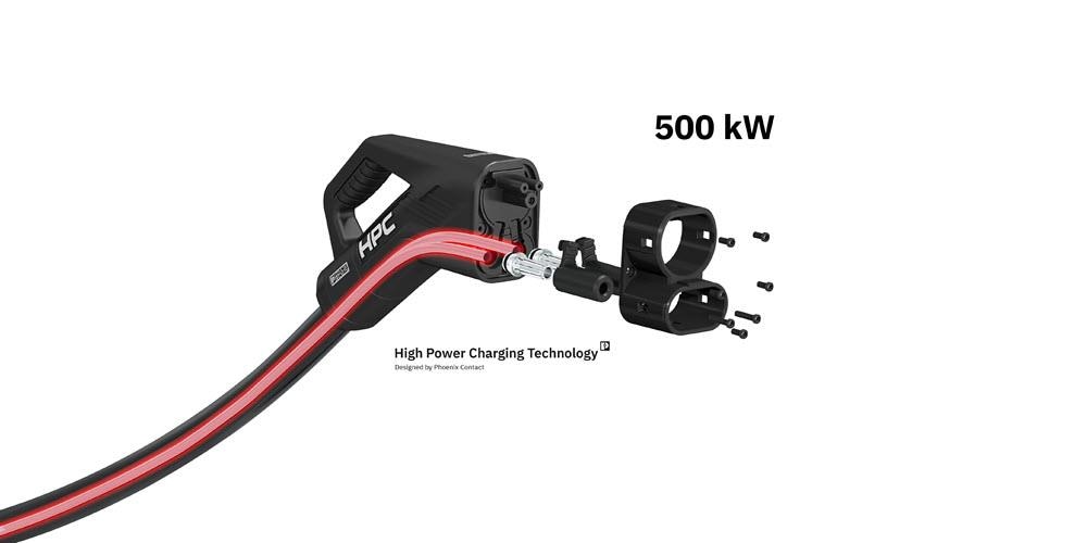 Tabelle - Phoenix Contact Flüssigkeitsgekühlte 500-A-Ladekabel