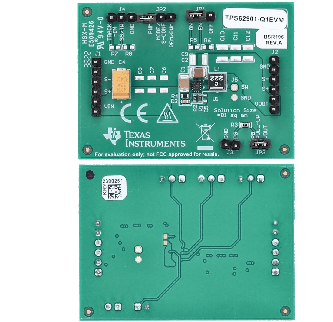 Texas Instruments TPS6290x-Q1EVM Evaluierungsmodule