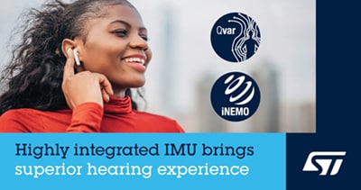 STMicroelectronics iNEMO 3-Achsen-Beschleunigungsmesser und Gyroskop LSM6DSV16BX