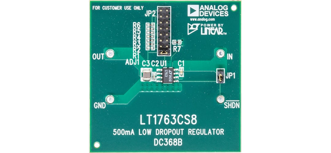Analog Devices Inc. LT1763 DC368B-Demonstrationsboard